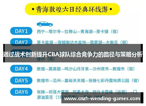 通过战术创新提升CBA球队综合竞争力的路径与策略分析